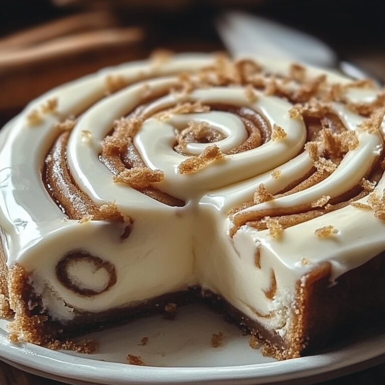 Cinnamon Roll Cheesecake With Cream Cheese Icing Recipe