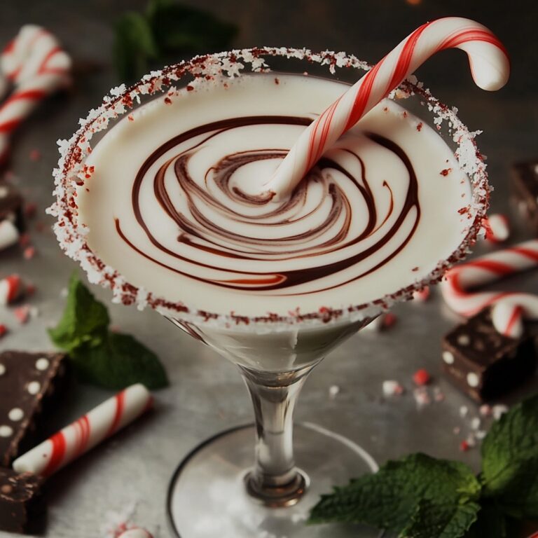 Peppermint Bark Martini Recipe