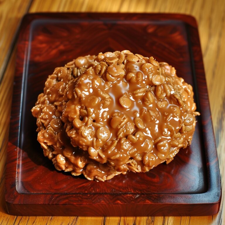 Indulgent Peanut Butter No Bake Cookies Recipe