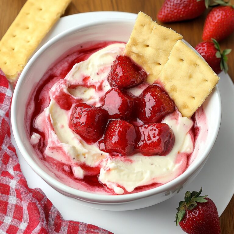 Strawberry Cheesecake Dip Recipe