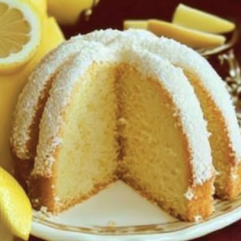 Italian Lemon Pound Cake Recipe