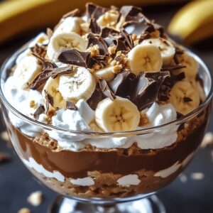 Velvety Chocolate Banana Pudding Fluff Recipe