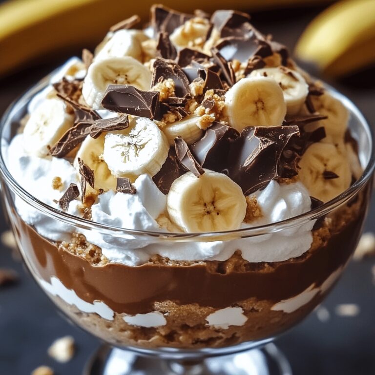 Velvety Chocolate Banana Pudding Fluff Recipe