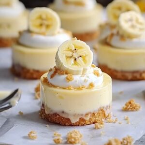 Dreamy Mini Banana Pudding Cheesecakes Recipe
