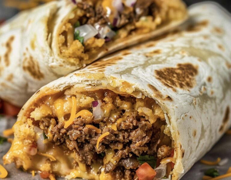 Taco Bell Beefy Melt Burrito Recipe