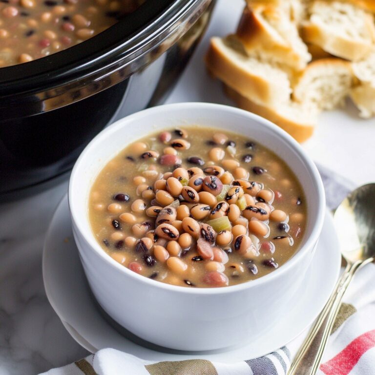 Crockpot Black Eyed Peas Recipe