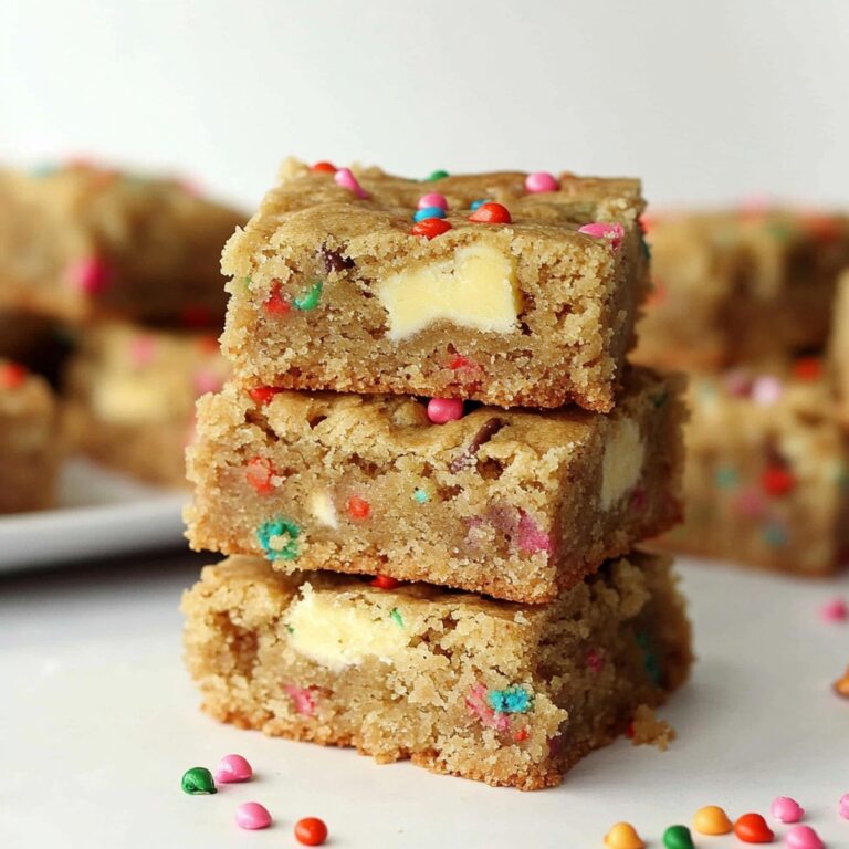 Birthday Cookie Bars Recipe