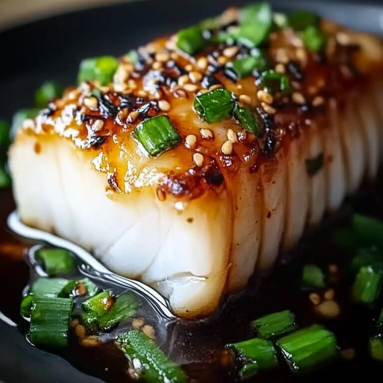 Ginger Soy Glazed Cod Recipe
