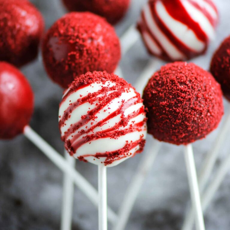 Dreamy Red Velvet Cake Pops Recipe