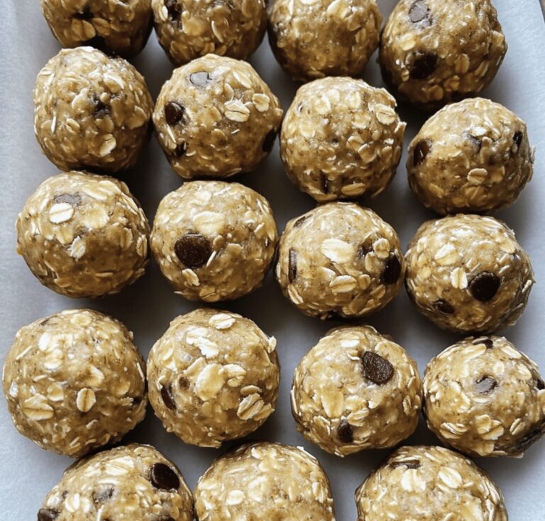 Energy Oatmeal Balls Recipe