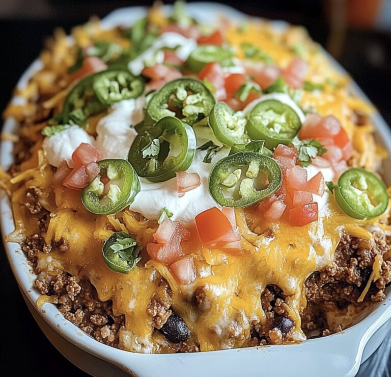 Cheesy Taco Casserole Recipe