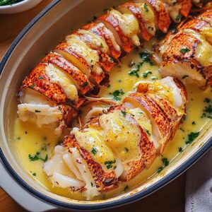 Succulent Butter Poached Lobster Tails Recipe
