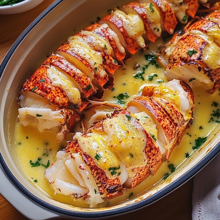 Succulent Butter Poached Lobster Tails Recipe
