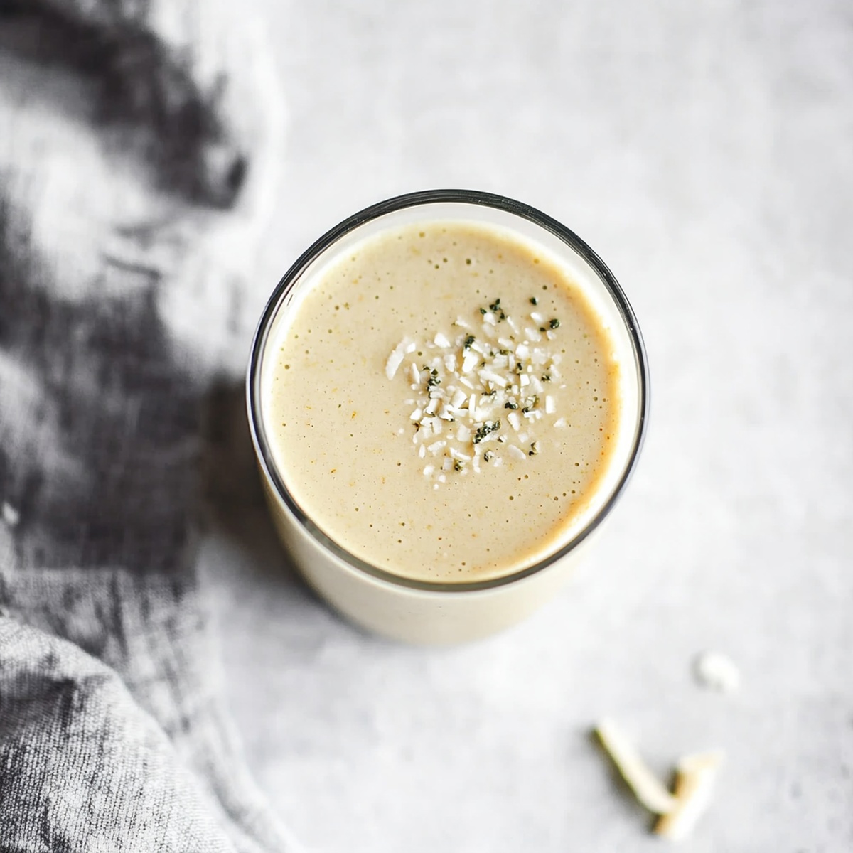 Tropical Pineapple Coconut Smoothie Recipe