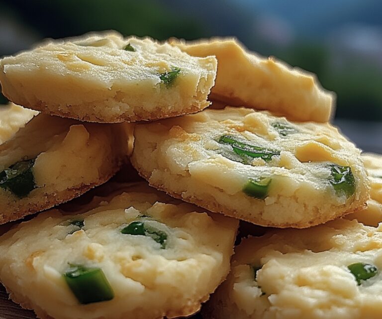 Cheesy Jalapeno Shortbread Recipe