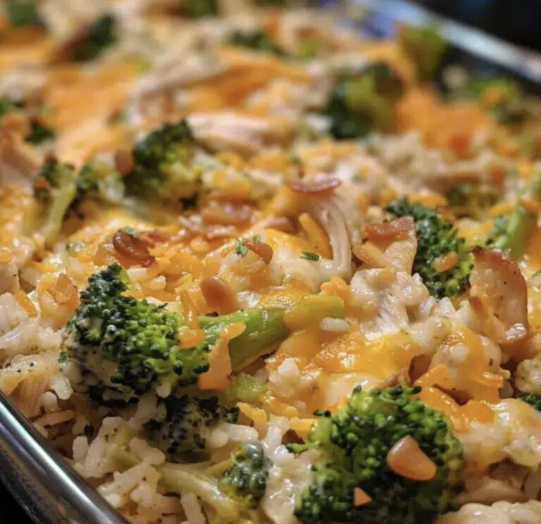 Broccoli, Rice, Cheese, And Chicken Casserole Recipe