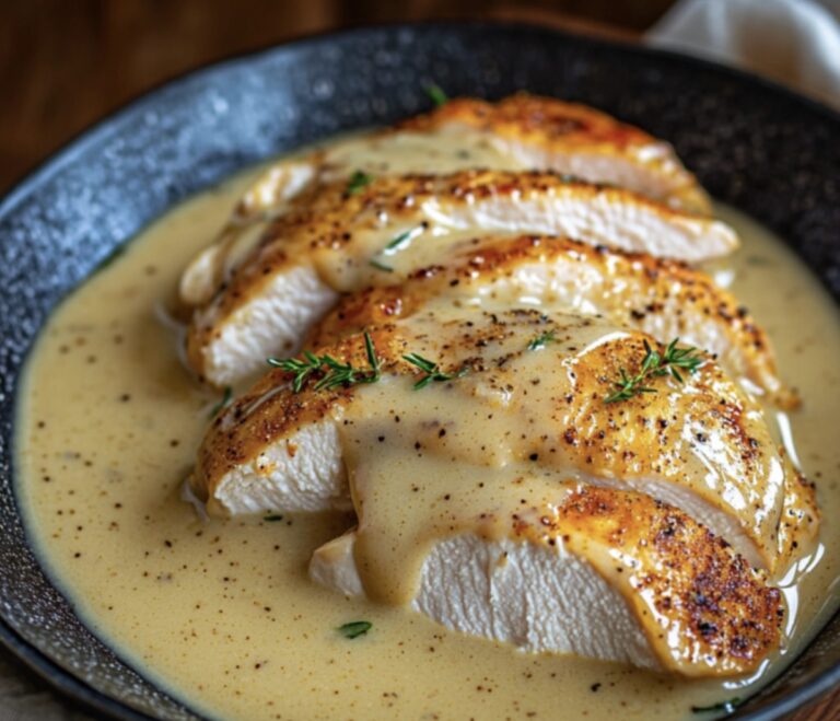 Slow Cooker Chicken Breasts With Gravy Recipe
