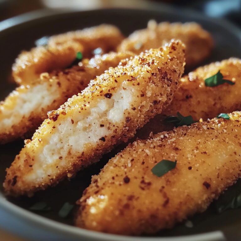 Golden Parmesan Ranch Chicken Tenders Recipe