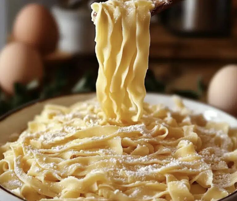 Homemade Egg Noodles Recipe