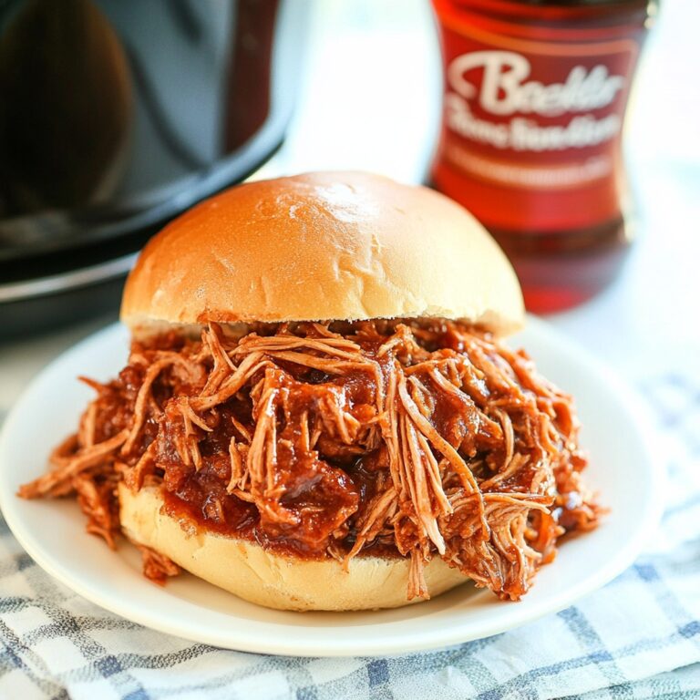 Slow Cooker Dr. Pepper Pulled Pork Recipe