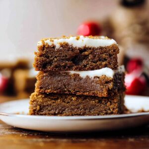 Gingerbread Cookie Bars Recipe