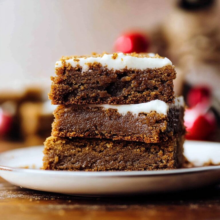 Gingerbread Cookie Bars Recipe