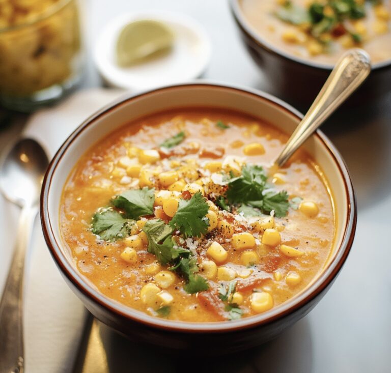 Mexican Street Corn Soup Recipe