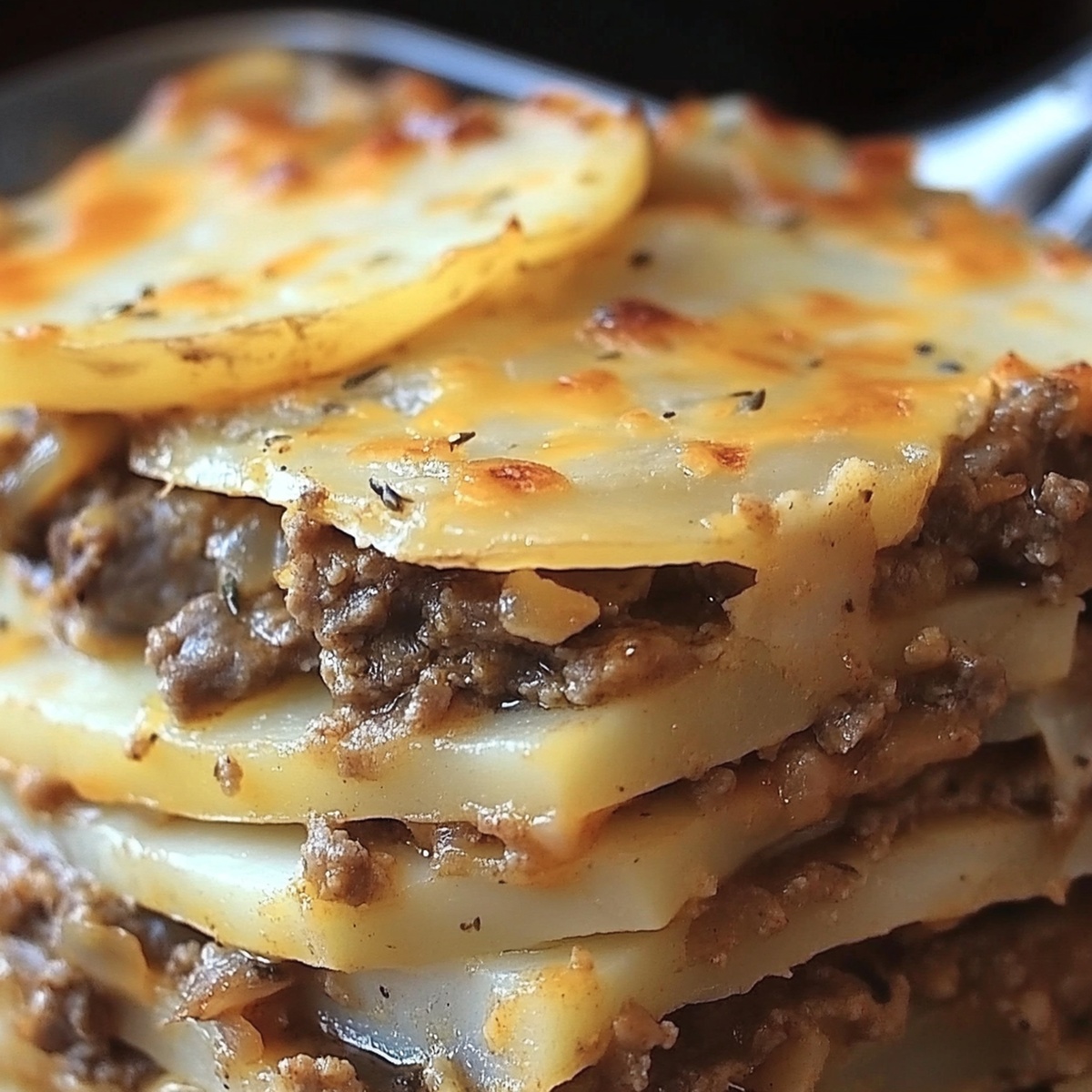 Meat & Potato Casserole Recipe