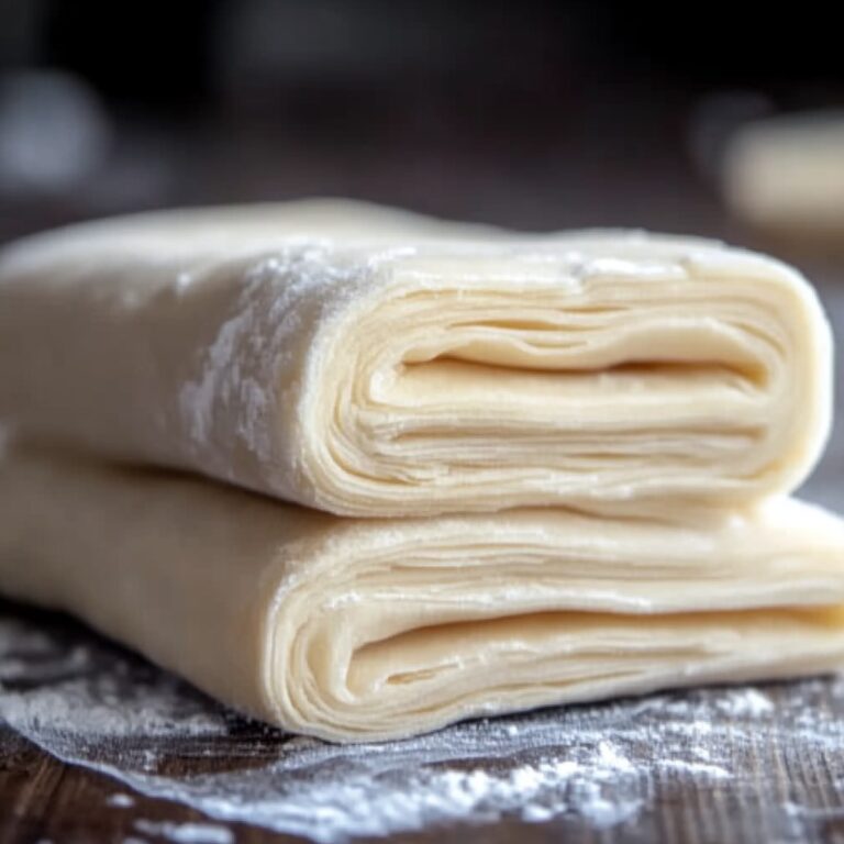 Flaky Homemade Rough Puff Pastry Dough Recipe