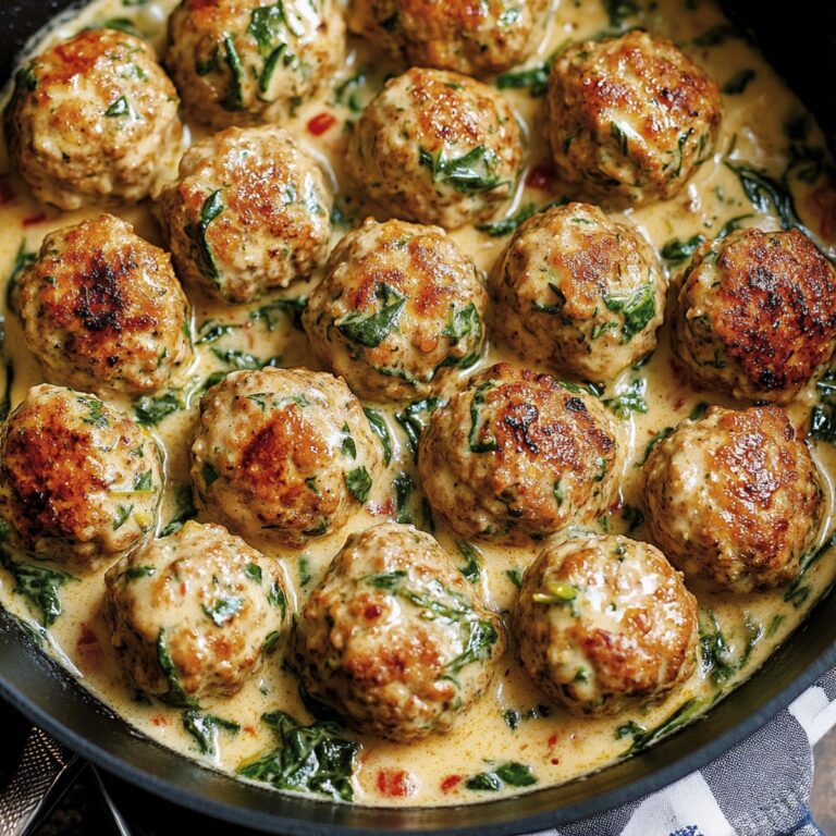 Succulent Spinach Turkey Meatballs Recipe