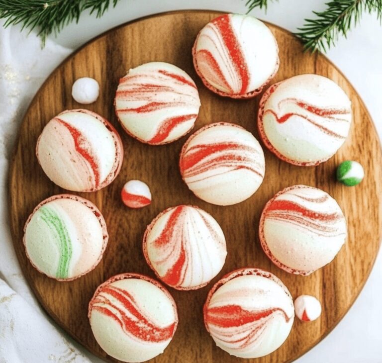 Peppermint Macarons Recipe
