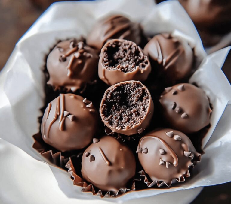 Easy Brownie Truffles Recipe