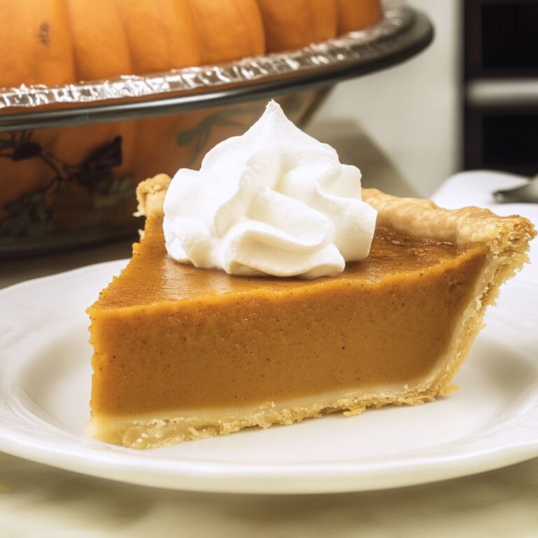 Heavenly Pumpkin Pie Recipe
