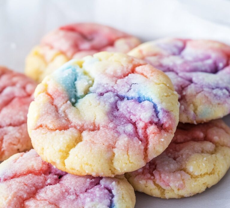 Vibrant Tie Dye Cookies Recipe