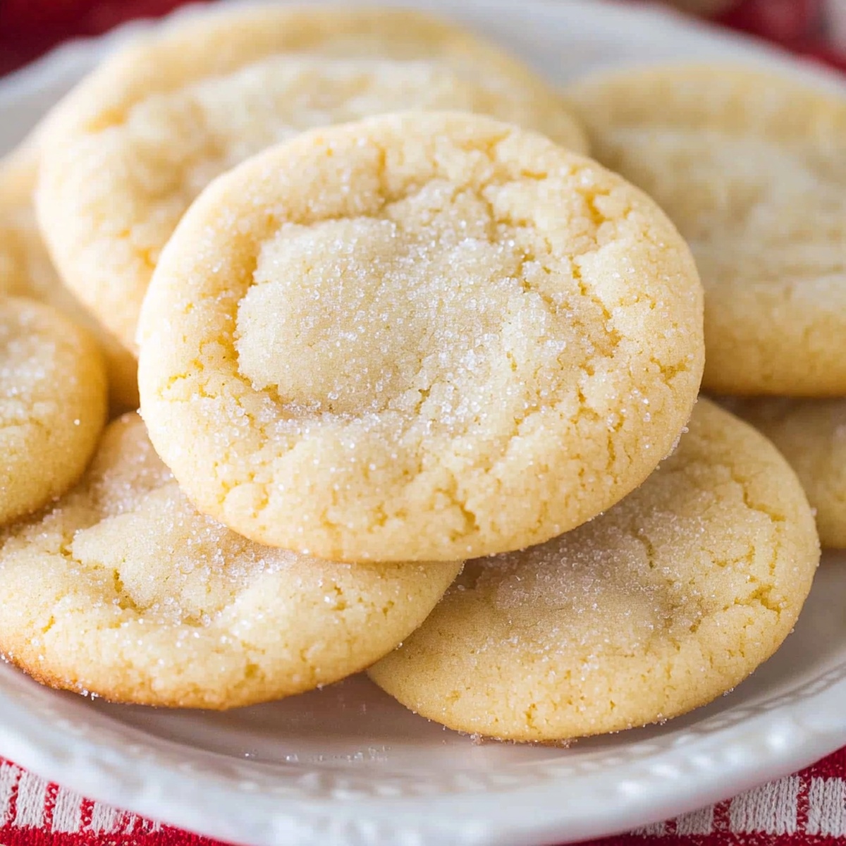 Soft And Chewy Sugar Cookies Recipe