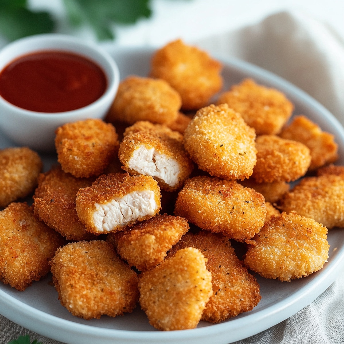 Crispy Baked Chicken Nuggets Recipe