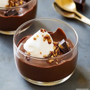 Silky Chocolate Pudding Recipe