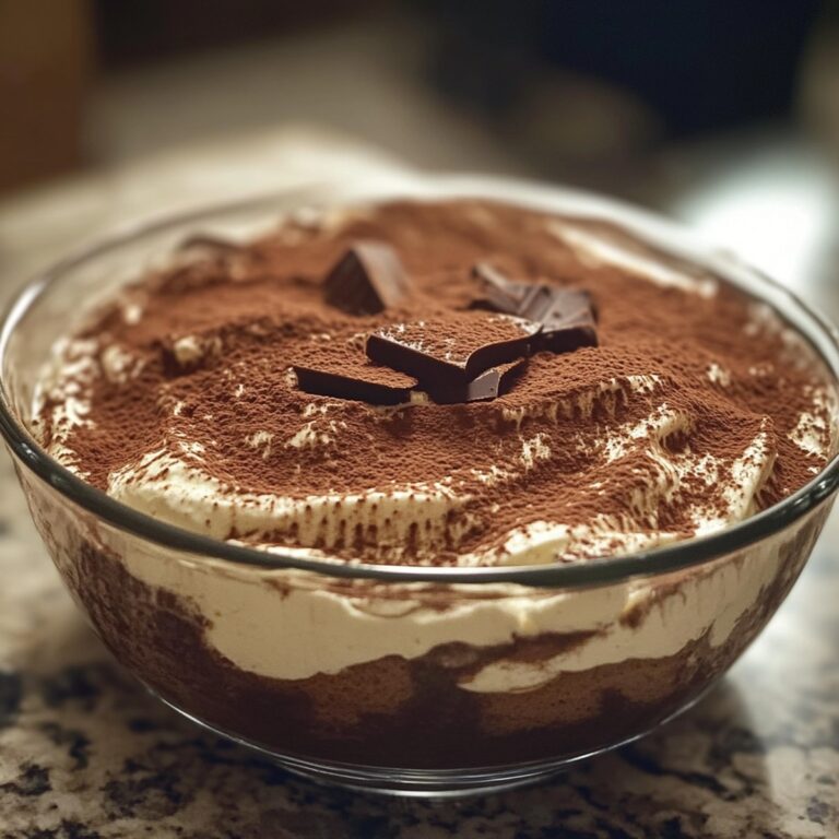 Silky Chocolate Ricotta Tiramisu Recipe