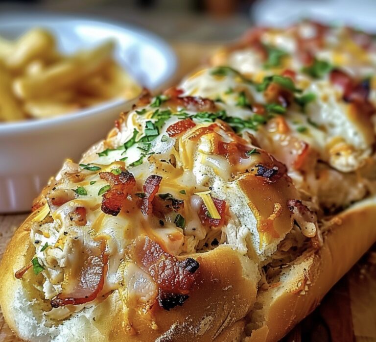 Chicken Bacon Ranch Stuffed Bread Recipe