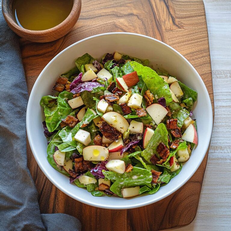 Vibrant Autumn Chopped Salad With Apple Cider Vinaigrette Recipe