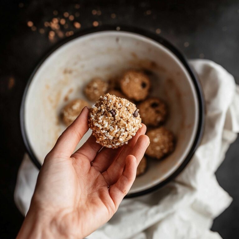 Silky Chocolate Chip Cottage Cheese Cookie Dough Bites Recipe