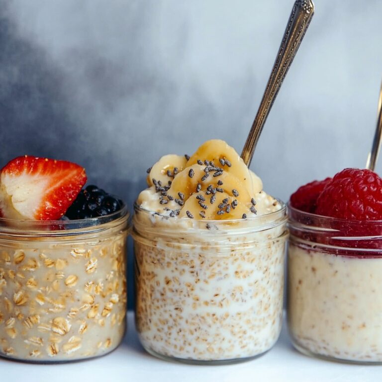 Creamy High-Protein Overnight Oats Recipe