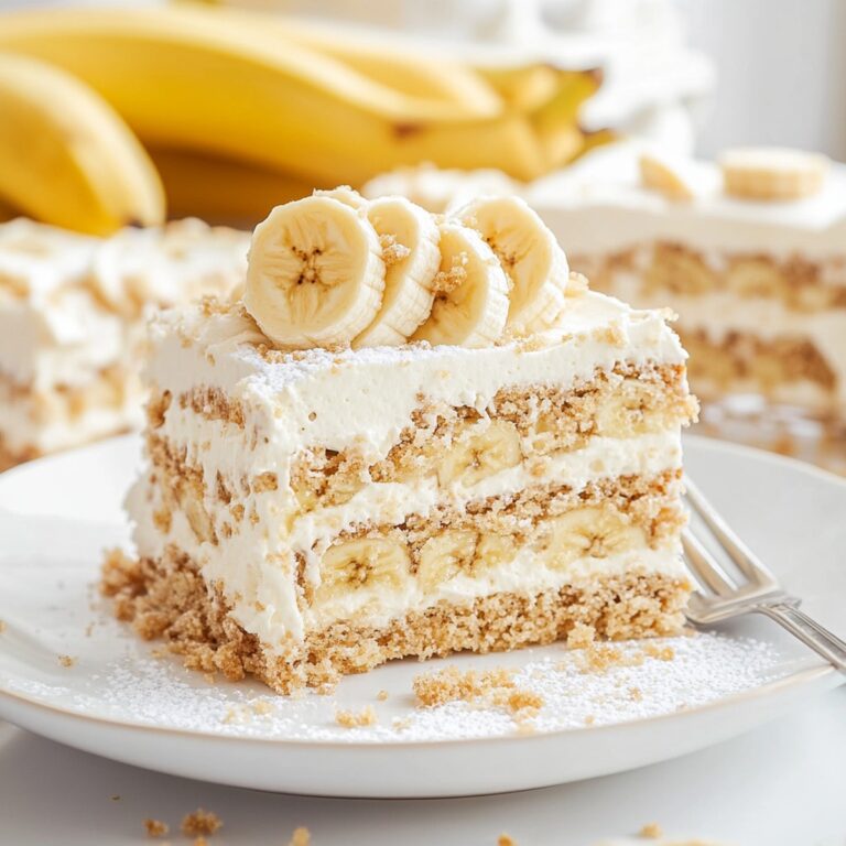Dreamy Banana Icebox Cake Recipe