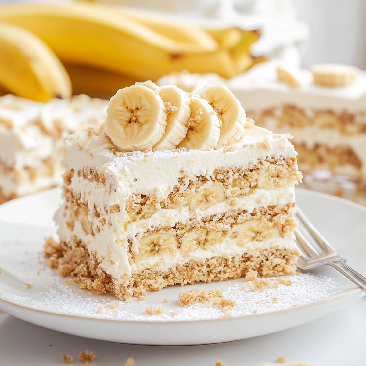 Dreamy Banana Icebox Cake Recipe