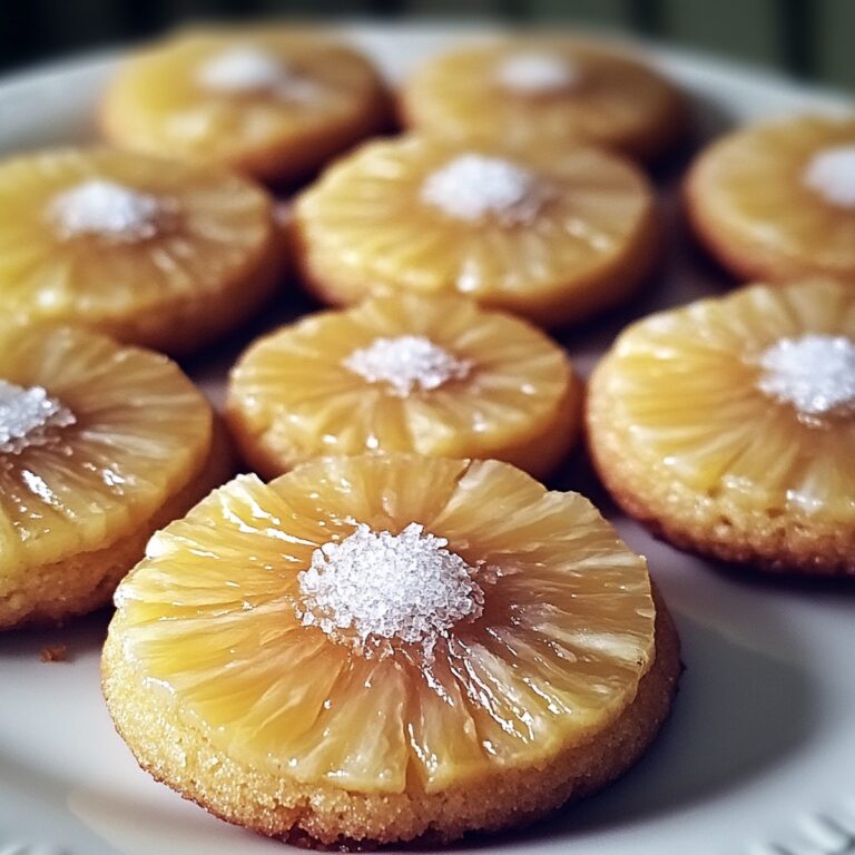 Pineapple Upside-Down Sugar Cookies Recipe