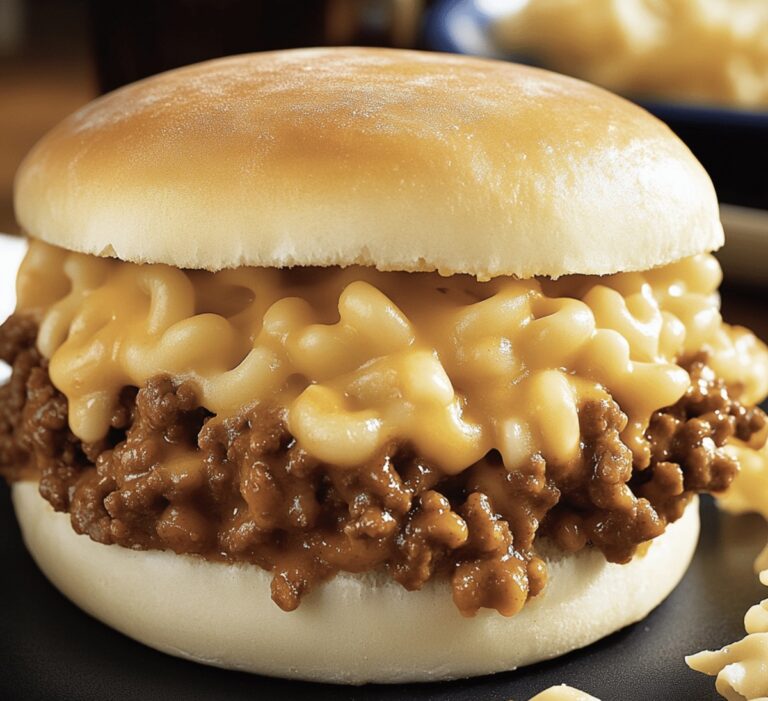 Cheesy Mac And Cheese Sloppy Joes Recipe