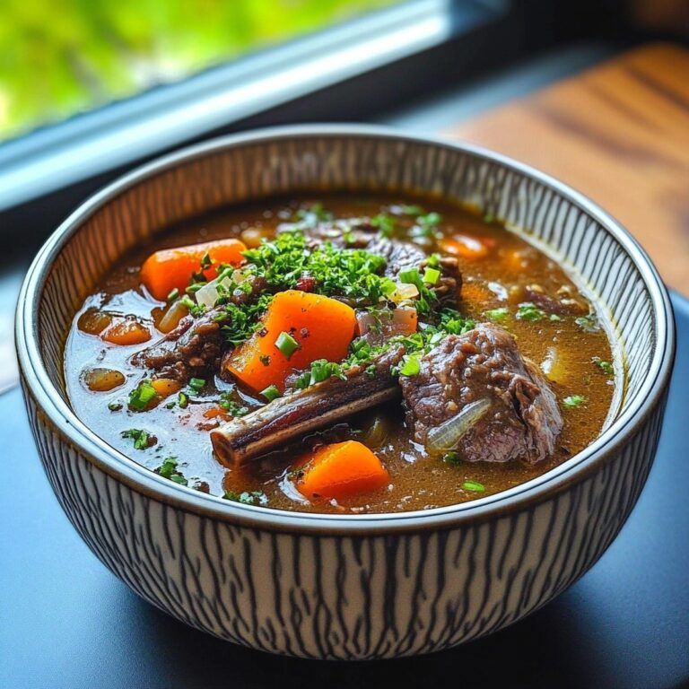 Apple Carrot Beef Rib Soup Recipe