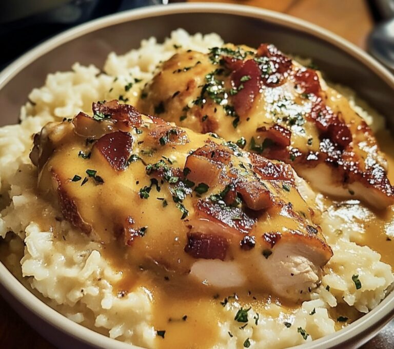 Smothered Chicken And Rice Recipe