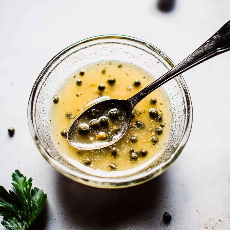 Tangy Lemon Caper Sauce Recipe