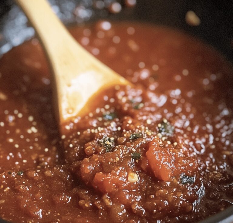 Homemade Spaghetti Sauce Recipe